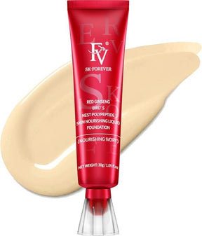 FV Oil Absorb Ivory Liquid Foundation | Long-Lasting Matte Finish for Oily Skin