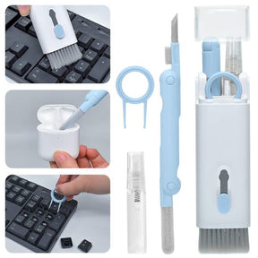 7-in-1 Headset & Keyboard Cleaning Kit | Multi-Functional Brush & Pen Cleaner for Earphones, Mobile, and Digital Devices